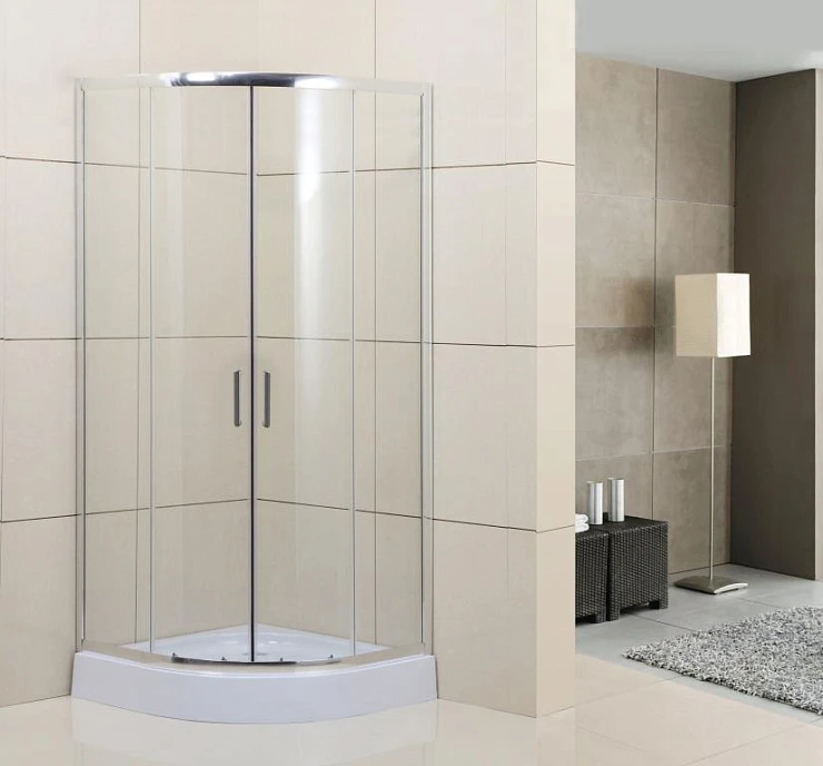Душевой уголок BelBagno Uno 100x100см UNO-195-R-2-100-C-Cr профиль хром, стекло прозрачное