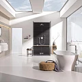 Напольный смеситель для ванны с душем Grohe Essence New 23491GL1 хром