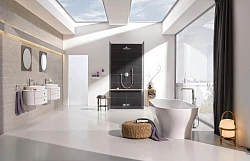 Напольный смеситель для ванны с душем Grohe Essence New 23491GL1 хром