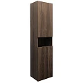 Шкаф-пенал Comforty Бордо 40см 00-00007266CF дуб темно коричневый
