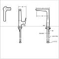 Смеситель для кухни Bravat FIT F7135188CP-1-RUS хром