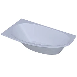 Акриловая ванна Aquatek Дива 150х90 L DIV150-0000001 белая глянцевая