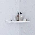 Полка AM.PM Sense L A7456100 угловая, серебристая
