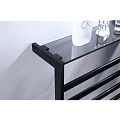 Полотенцесушитель электрический Black & White N-333 B 58x35см 333BN черный матовый
