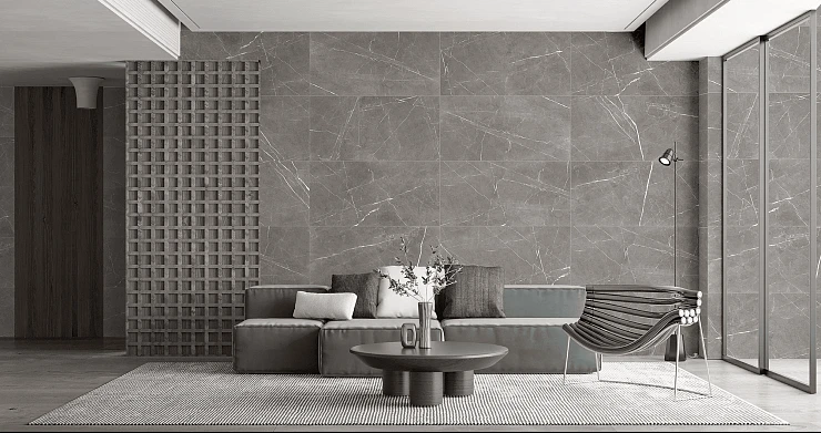 Керамогранит Global Tile Encanto 120x60 GT120603001MCR серый