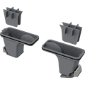 Душевой лоток AlcaPlast APZ1001 300 с опорами, хром