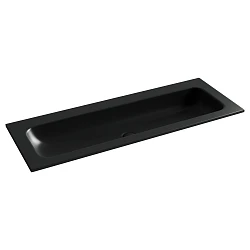 Раковина встраиваемая Ceramica Nova Grace 120см CN7016MBwx черная матовая