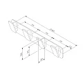 Набор крючков для полотенец AM.PM Inspire 2.0 A50A35922 Черный