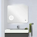 Зеркало Aquaton Элио 80 1A194102EO010 с подсветкой, увеличительным стеклом, часами