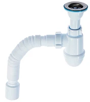 Сифон для раковины АНИ Пласт Варяг C5510 хром