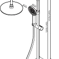 Душевая стойка AM.PM X-Joy F0785A400 хром