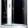 Душевая кабина Golden Frog 80х120см S120BL профиль хром