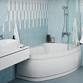 Экран VAGNERPLAST Avona 150см VPPA15001FS3-04 белый