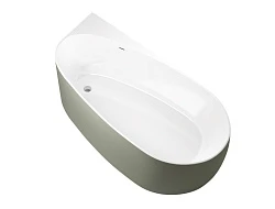 Акриловая ванна Allen Brau Priority 170x80 2.31002.20/CGM белый глянец, цементно-серый
