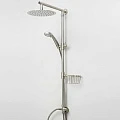 Душевая стойка Wasserkraft Wern A038 хром матовый