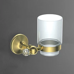 Стакан Art&Max Antic Crystal AM-E-2668SJ-Do золото / белый