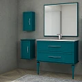 Тумба под раковину Cezares TIFFANY 54953 подвесная 101см Blu Petrolio