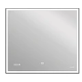 Зеркало Cersanit Led 011 Design 80 KN-LU-LED011*80-d-Os с подсветкой и часами