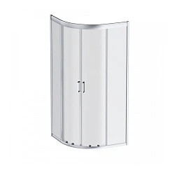 Стекла для душевого ограждения AM.PM Gem W90G-401-080WT стекла прозрачные, профиль матовое серебро