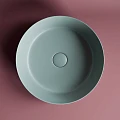 Раковина накладная Ceramica Nova Element CN6022MLG зеленая матовая