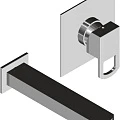 Смеситель для раковины Cezares Levico LEVICO-BLS1-01-W0 с внутренней частью, хром
