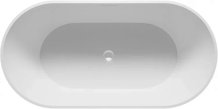 Ванна из искусственного камня Riho Bilbao 170x80 B118001105 белая матовая