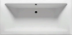 Акриловая ванна Riho Lugo Velvet 190x80 B136001105 без опоры, белая матовая