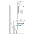 Тумба под раковину Aquaton Эклипс М L 1A172801EK49L эбони светлый