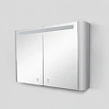 Зеркало-шкаф AM.PM Sensation M30MCX1001FG с подсветкой, серый шелк