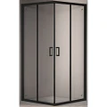 Душевой уголок RGW Passage PA-39B 100x100см 03083900-14 профиль черный, стекло прозрачное