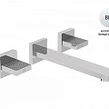Смеситель для раковины Cezares Prizma PRIZMA-BLI3-BIO белый матовый