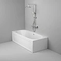 Акриловая ванна AM.PM Bliss L 180x80 W53A-180-080W-ARB белая глянцевая