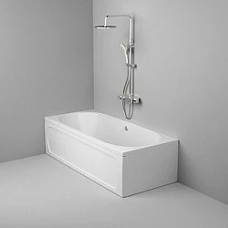 Акриловая ванна AM.PM Bliss L 180x80 W53A-180-080W-ARB белая глянцевая