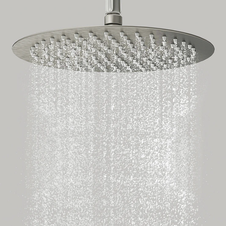 Верхний душ Wasserkraft Wern A121 хром