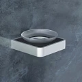 Мыльница Damixa Jupiter DA7734200 черная/хром