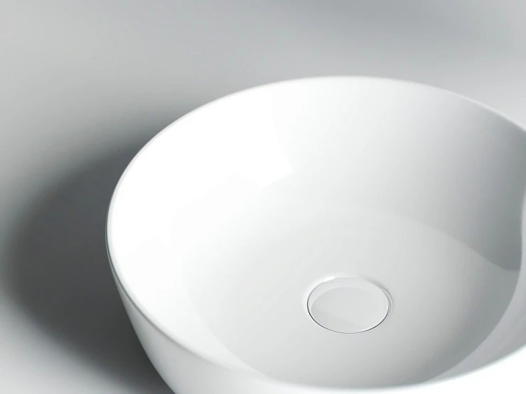 Раковина накладная Ceramica Nova Element CN6013 белая глянцевая