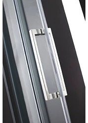 Душевая дверь в нишу Cezares 120см PREMIER-SOFT-W-BF-1-120-C-Cr-IV профиль хром, стекло прозрачное