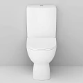 Унитаз-компакт AM.PM Gem C908607SC белый глянец