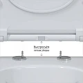 Унитаз подвесной Berges Wasserhaus Ego RR 082111RR белый глянец
