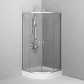 Душевой уголок AM.PM X-Joy 90x90см W88E-205-090MT64 профиль матовый хром, стекло прозрачное