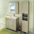 Тумба с раковиной Comforty Марио 90 00004152033CF сосна лоредо