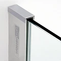 Душевой уголок Wasserkraft Aller 120x90см 10H07L профиль хром, стекло прозрачное