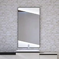 Зеркало Cezares Qubo 60 45050 с подсветкой, черный