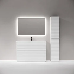 Тумба с раковиной Sancos Folk Floor 120 напольная, Bianco