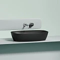 Раковина накладная Ceramica nova Element 600*380*138мм CN6049MB черная матовая