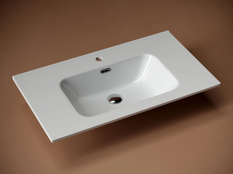 Раковина встраиваемая Ceramica Nova Element 80см CN7005 белая