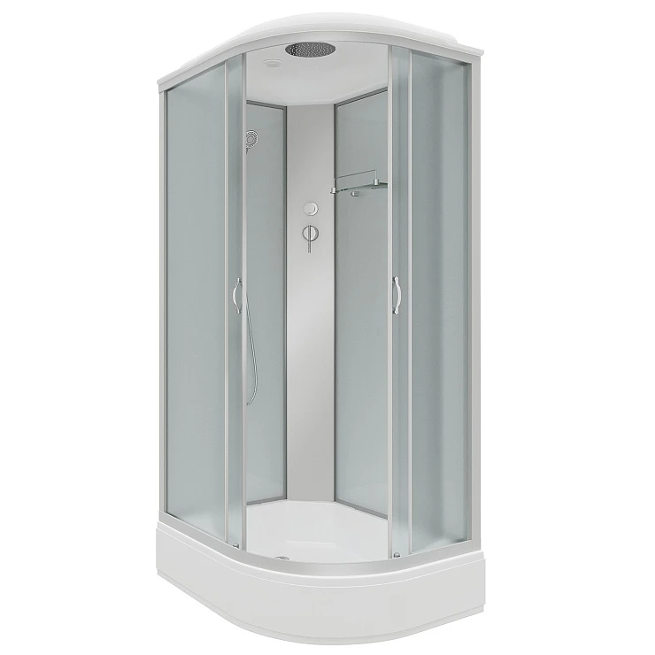Душевая кабина Niagara Classic 120х90см NG-33294-14R профиль серебро
