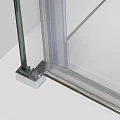 Душевой уголок Wasserkraft Alme 120x80см 15R06 профиль хром, стекло прозрачное