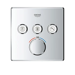 Термостатический смеситель Grohe Grohtherm SmartControl 29126000 для душа, хром