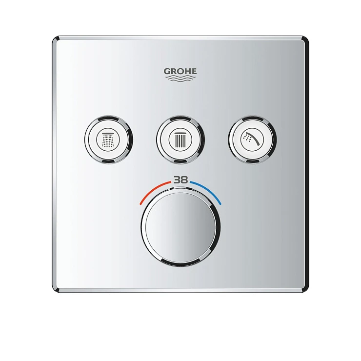 Термостатический смеситель Grohe Grohtherm SmartControl 29126000 для душа, хром